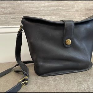 Genuine Coach Black Leather Purse